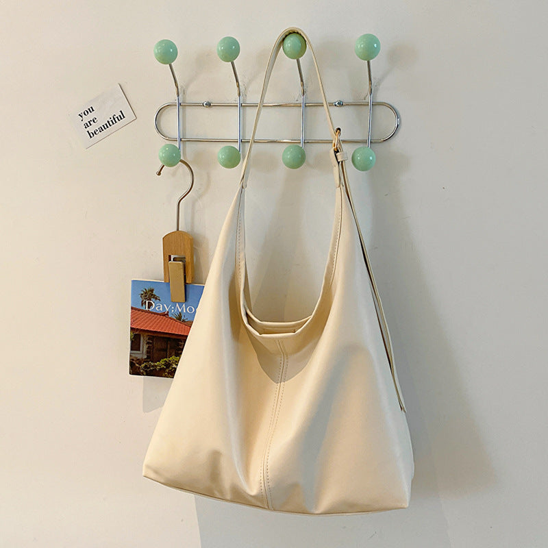 Retro Textured Shoulder Bag For Women