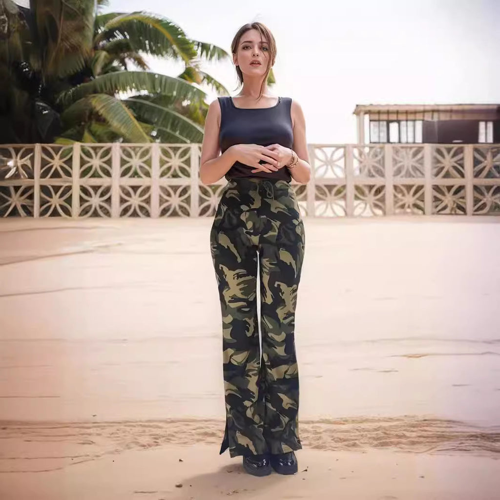 Split Trousers Street Trend Women's Casual Pants