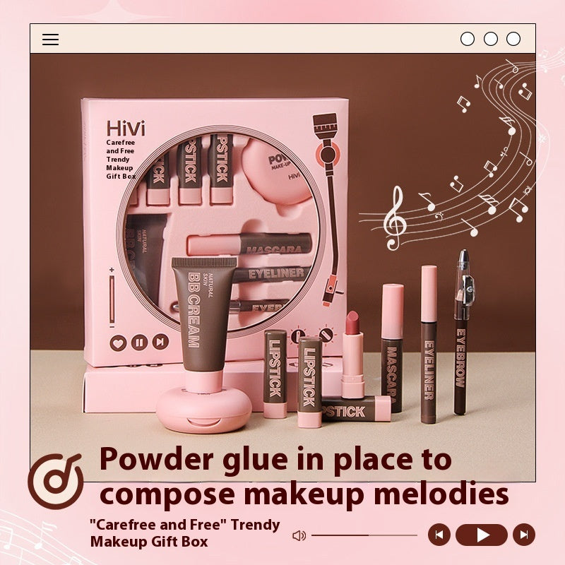 Lipstick Powder Beauty Gift Set