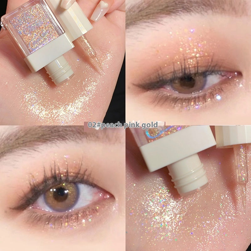 Gege Bear Gogo Bear Liquid Crystal Gem Dazzling Color Liquid Eye Shadow