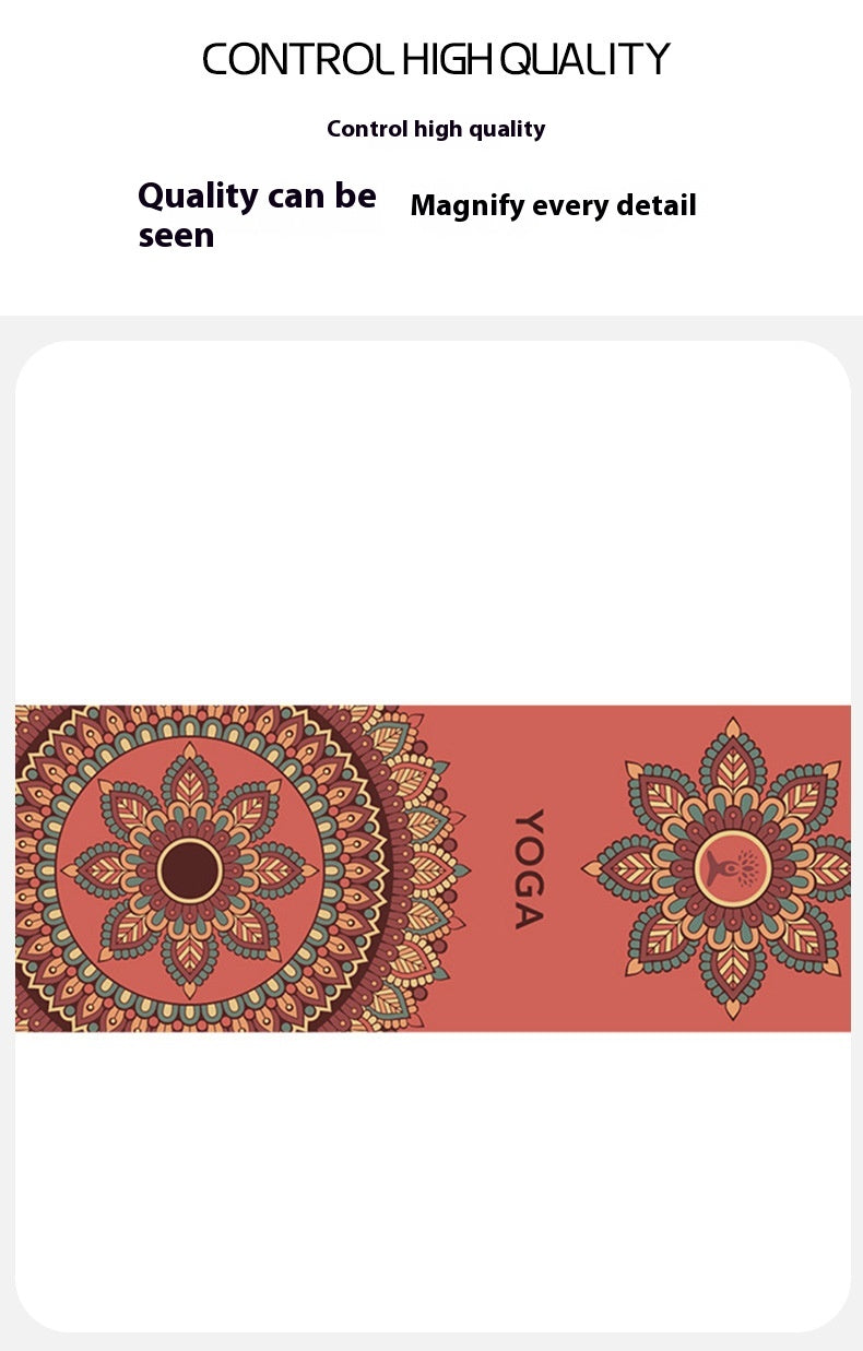 Non Slip Professional Yoga Mat Print