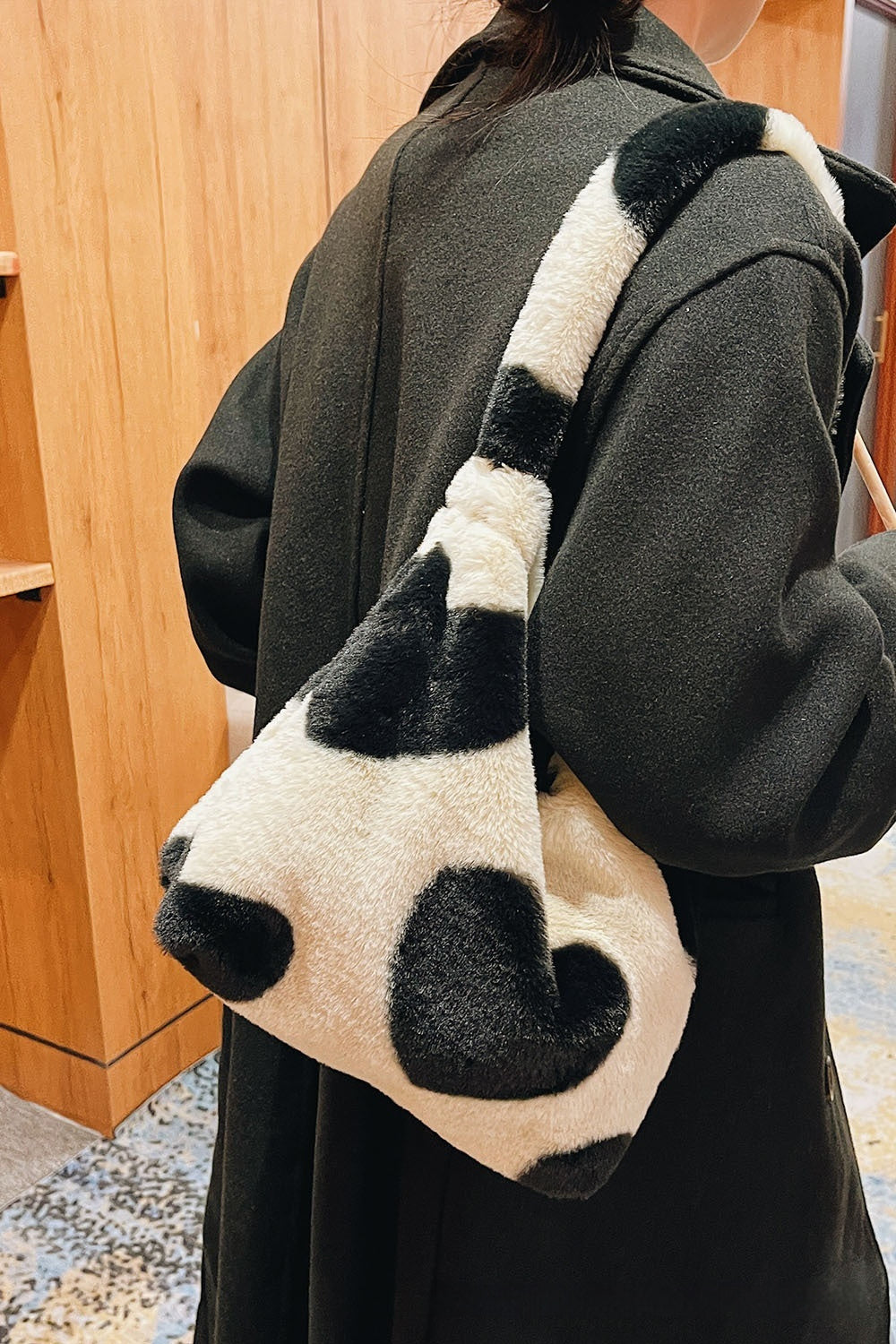 Love Fashion Casual Fluffy Shoulder Bag