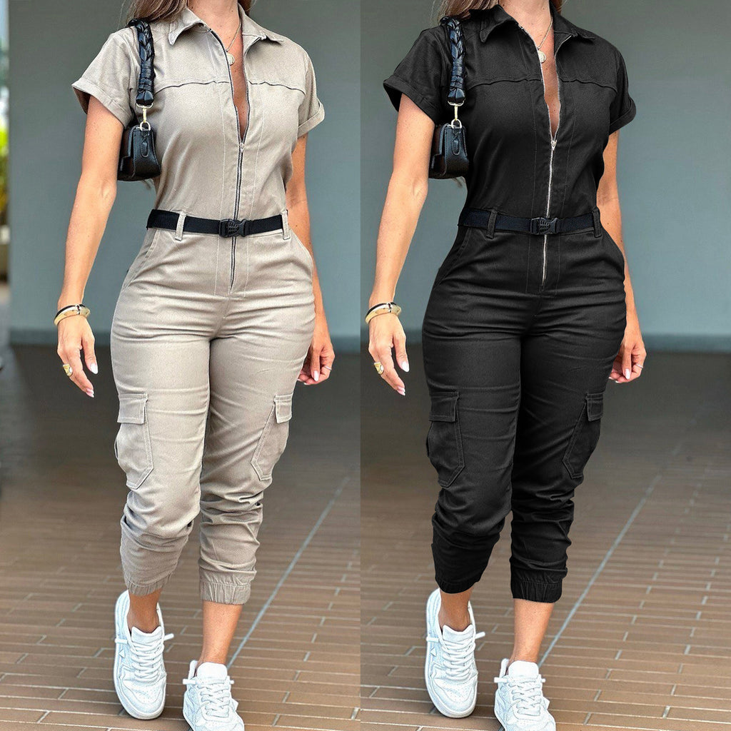 Women's Casual Work Clothes Jumpsuit