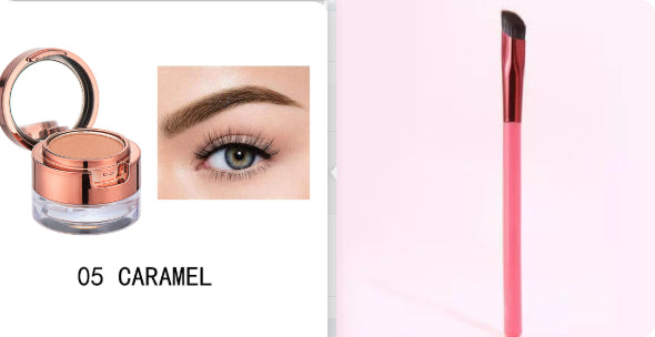 Waterproof And Long-lasting Double Layer Dye Eyebrow Powder Set