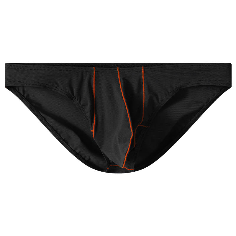Thin Ice Silk Solid Color Men's Underwear