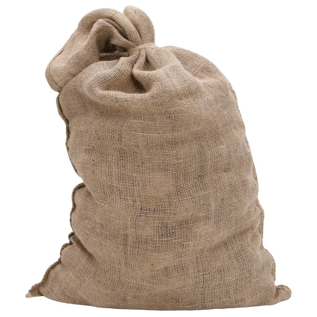 Jute Bags, 5 pieces, 100% Jute, 220