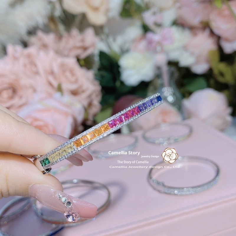 Rainbow Colorful And Flexible Wristband