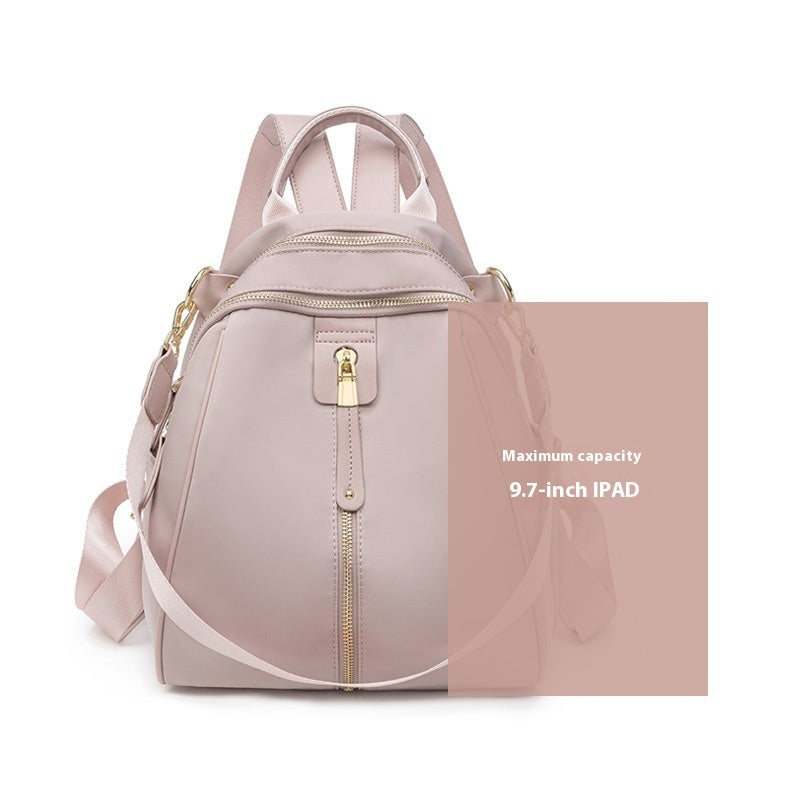 Women's Oxford Cloth Backpack Korean-style Simple
