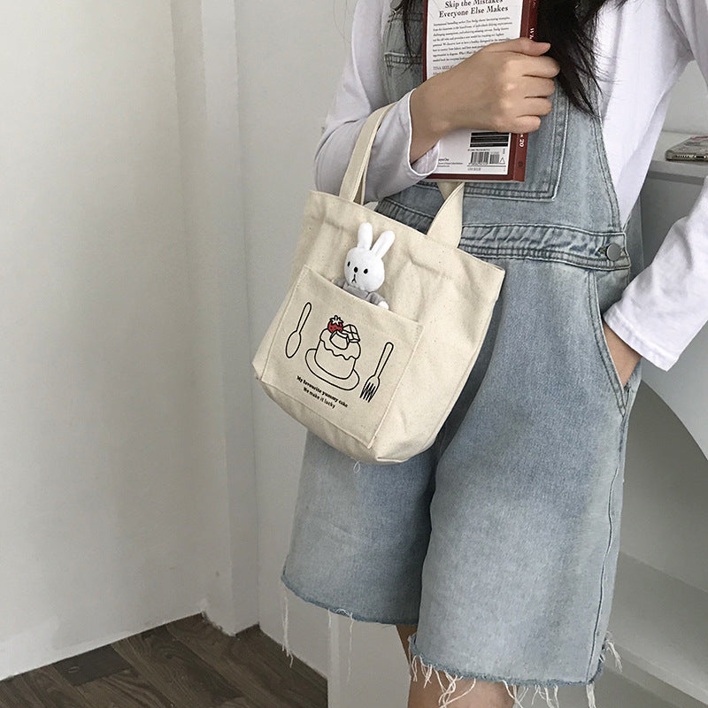 Japanese College All-match Canvas Bag